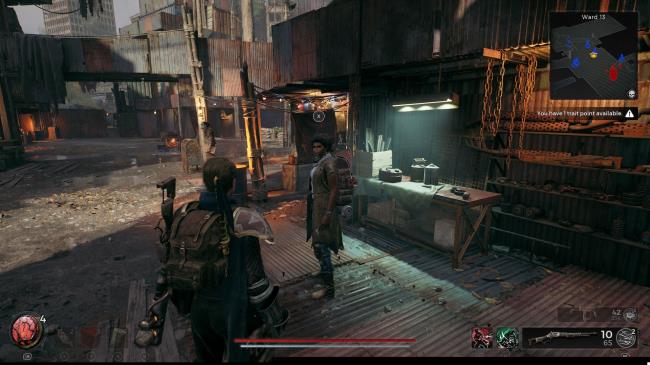 Remnant 2 Screenshot Of Cass At Shop
